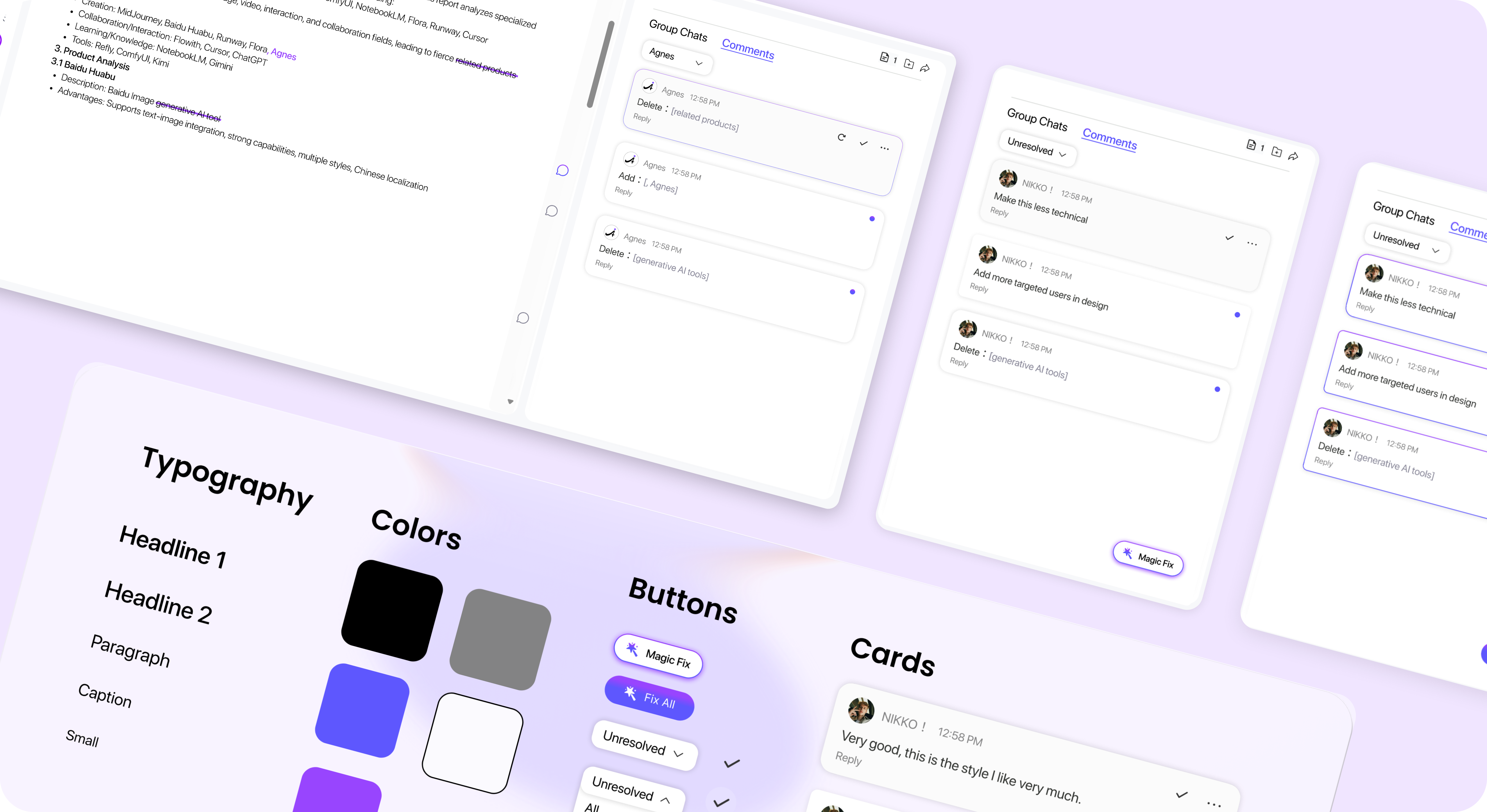 Agnes AI Dashboard showing pricing cards and AI features